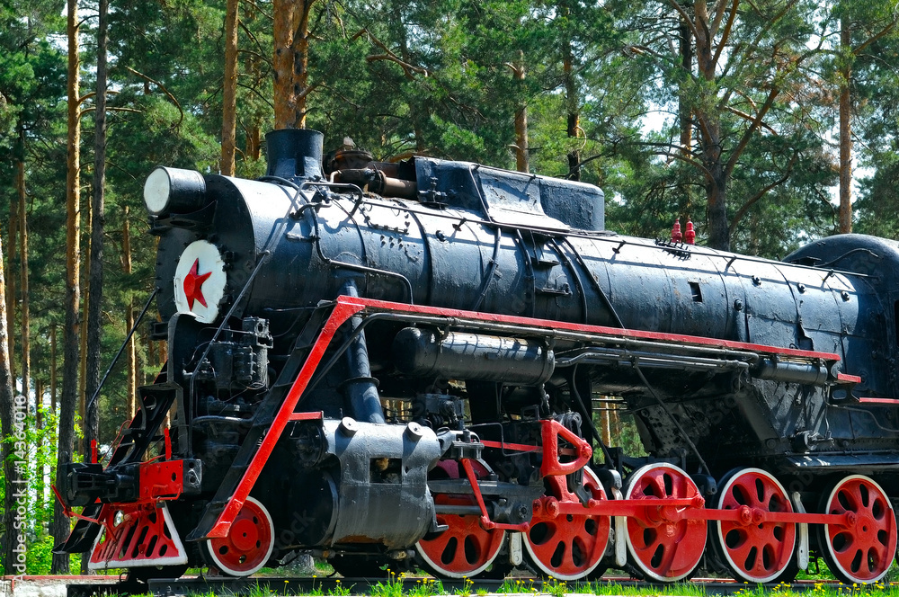 Fototapeta premium old locomotive