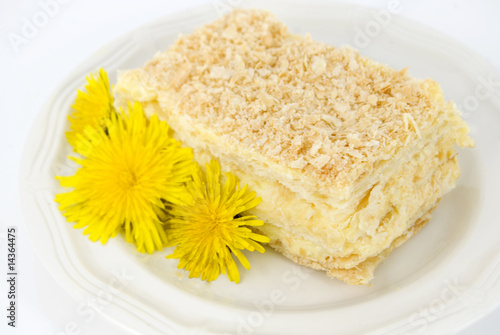 Photography napoleon pastry