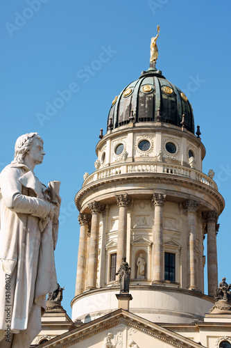 Canvas Print French Dome in Berlin