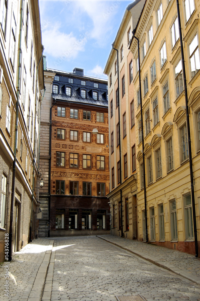 Gasse in Gamla Stan