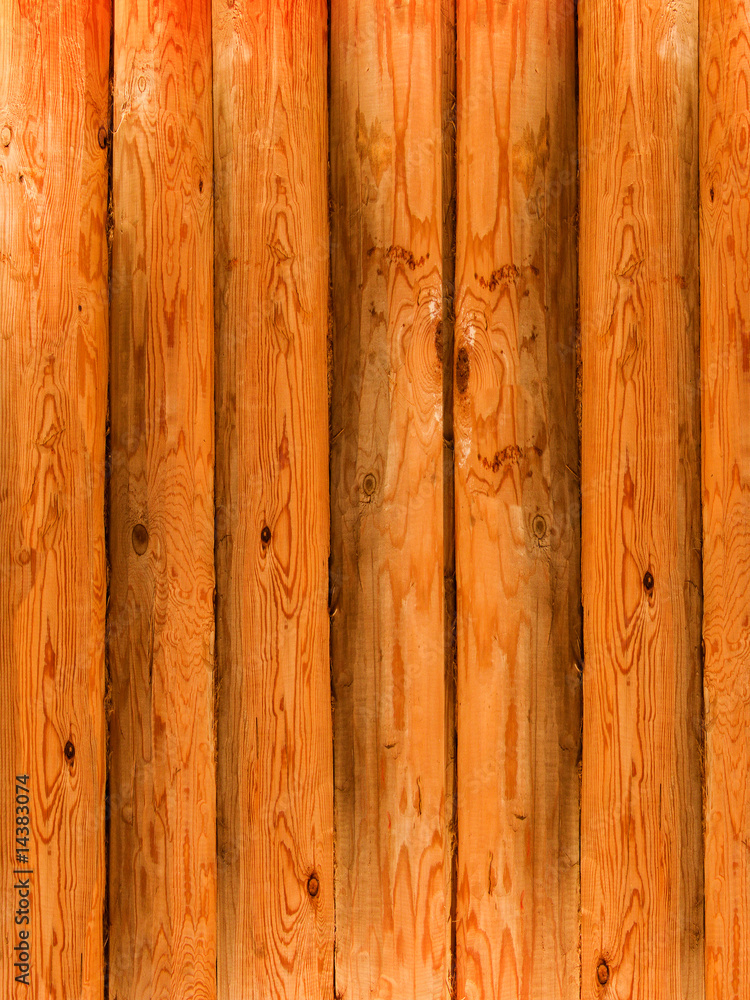 Wall of the house from logs Wall of the house from logs