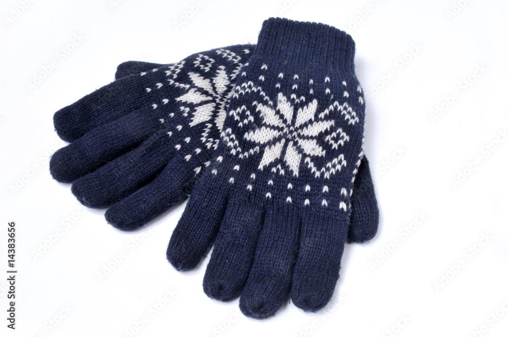 guantes de lana Stock Photo | Adobe Stock