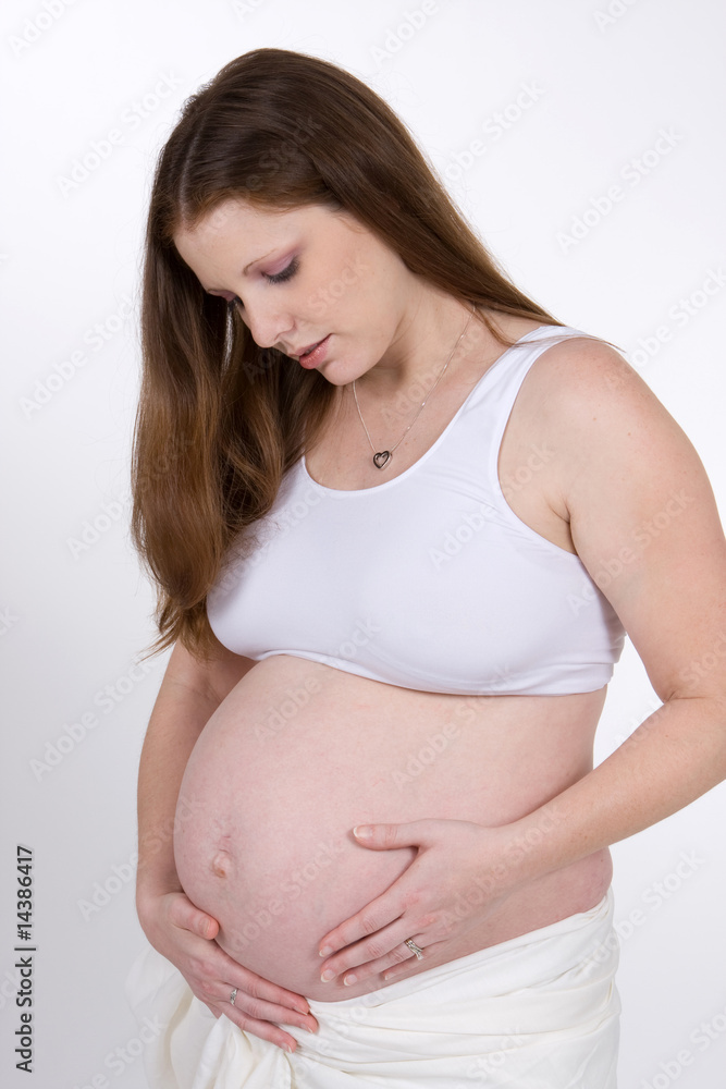 Attractive Pregnant Woman Attractive Pregnant Woman