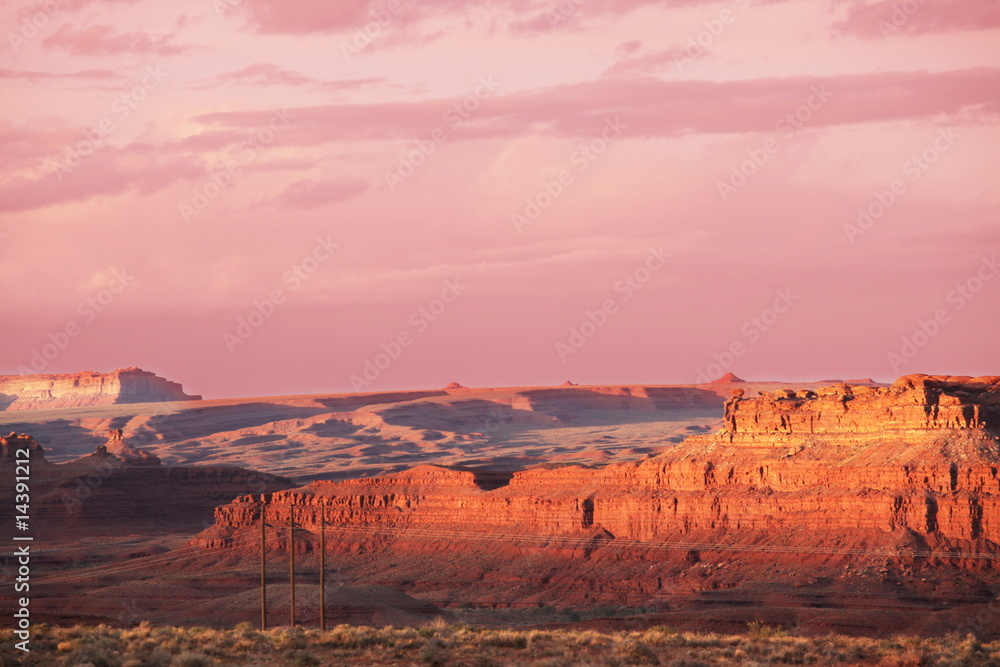 Naklejka premium American landscapes