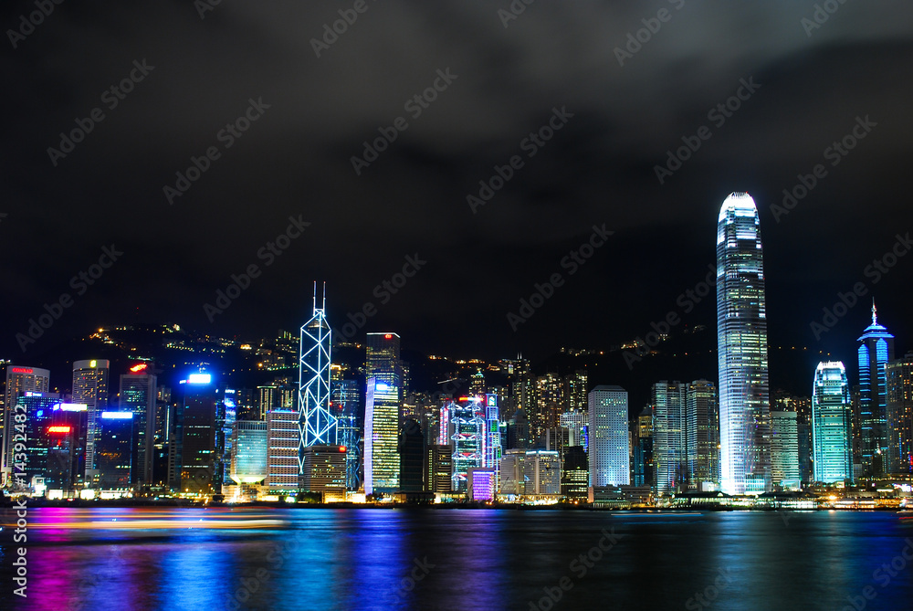 Fototapeta premium Hongkong Skyline