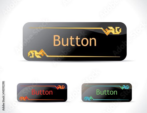 Luxury buttons for your web artwork.