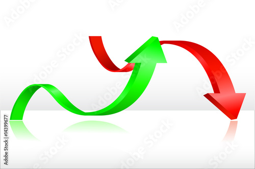 arrows up & down