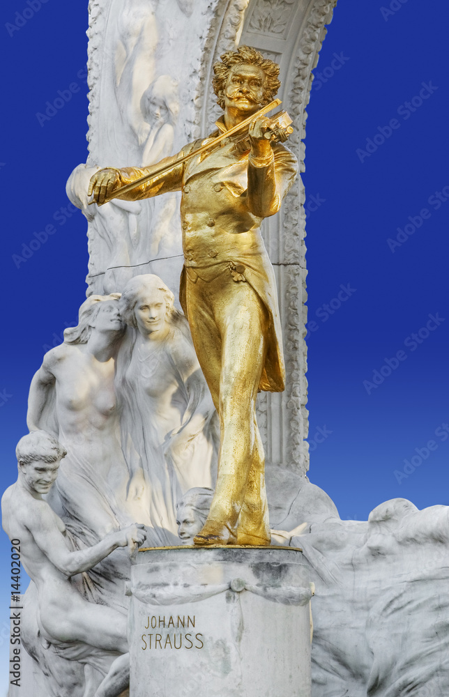 Obraz premium Johann Strauss Denkmal