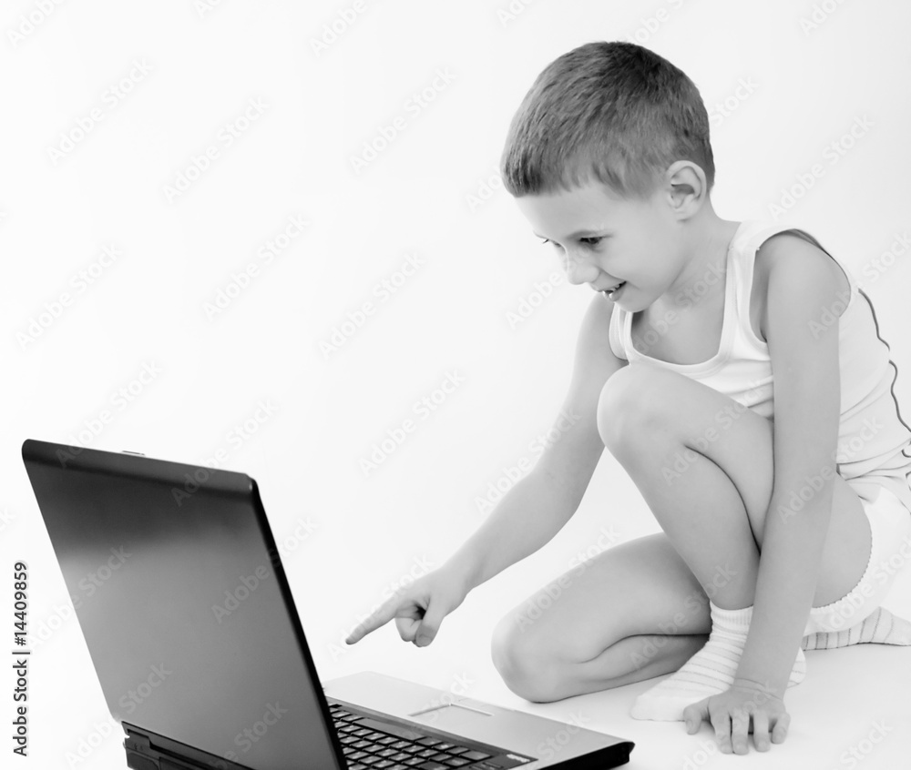 Naklejka premium child