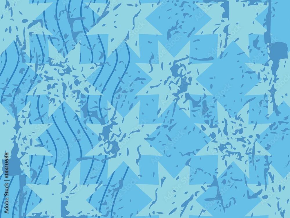 Obraz premium Grunge stars background