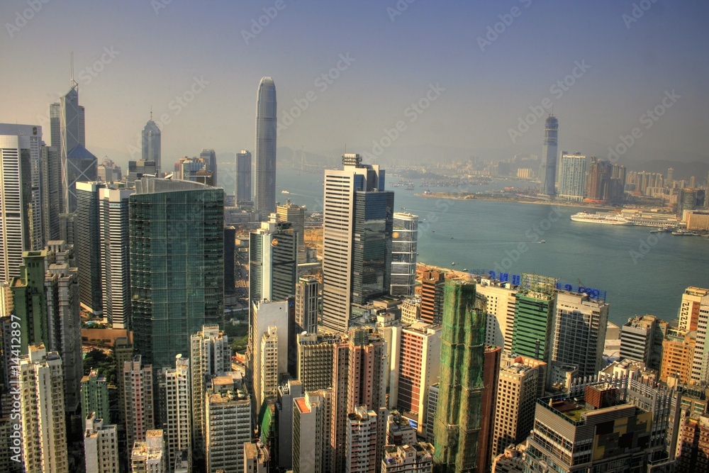 Fototapeta premium Hong Kong / Hongkong - China - Skyline