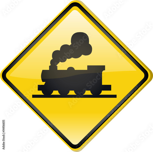 Road sign - Train