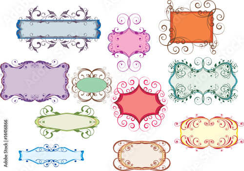 Abstract frames