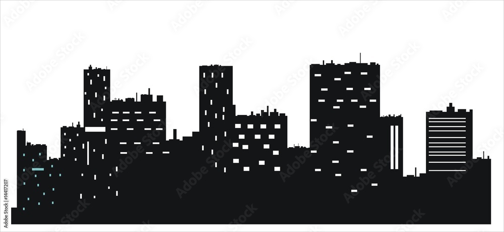 building silhouettes
