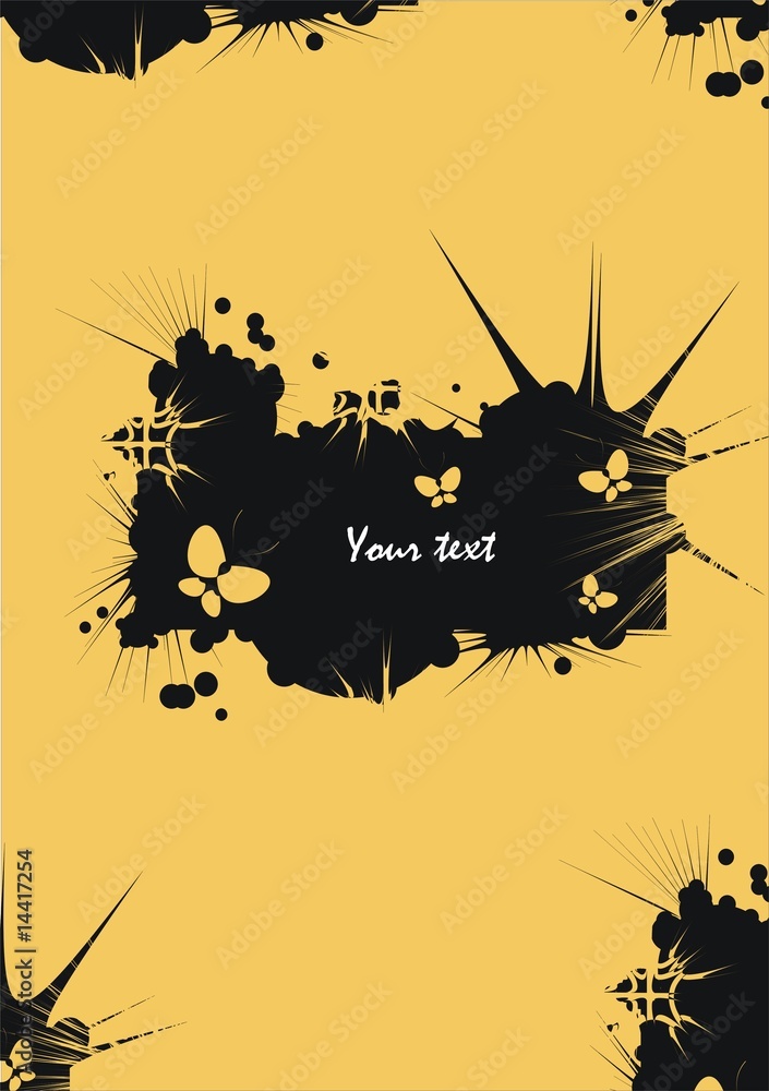 Obraz premium floral background