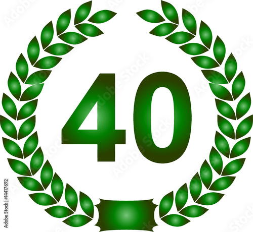 lorbeerkranz jubiläum 40 jahre