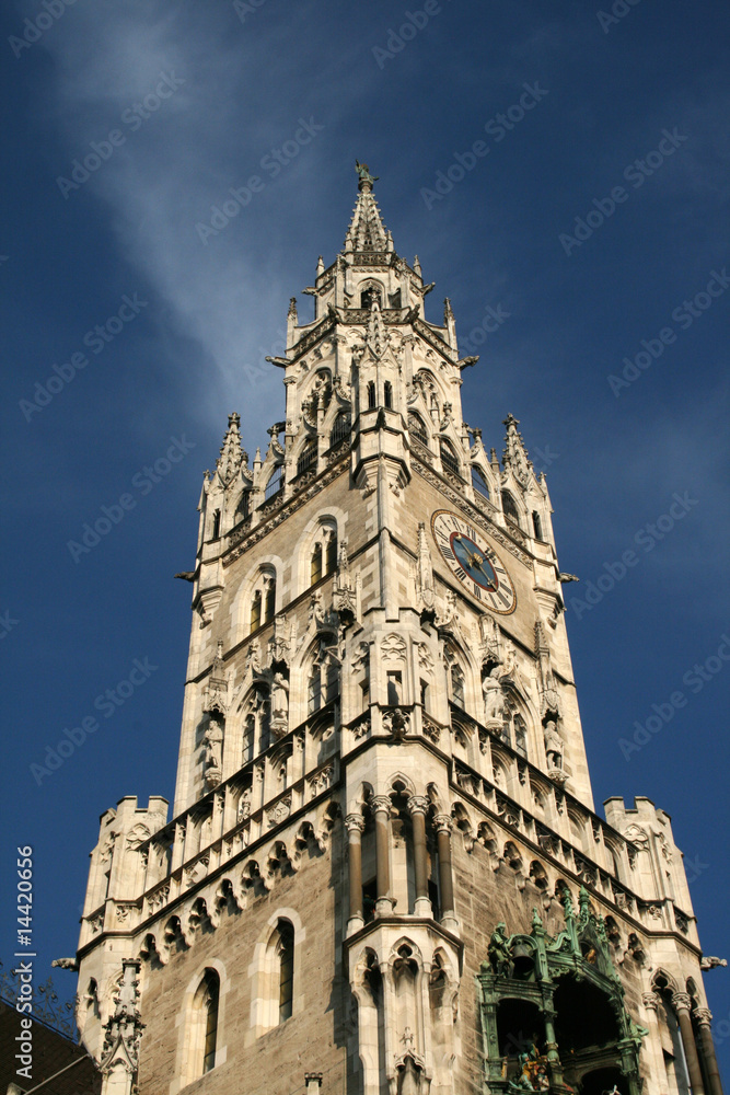 Fototapeta premium Münchner Rathaus