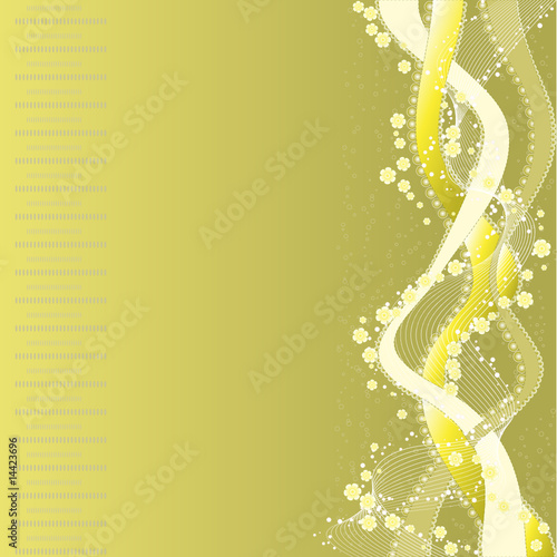 Floraler Hintergrund mit Freiraum für Ihr Text