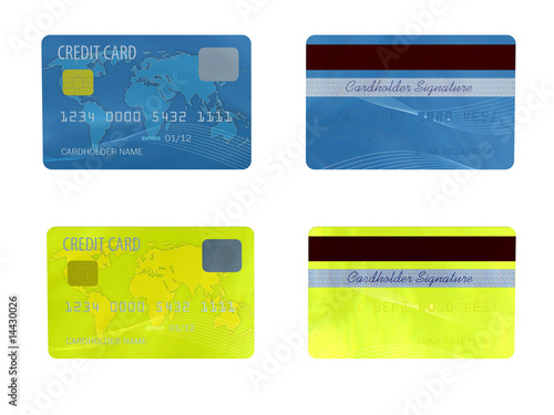 Two credit cards