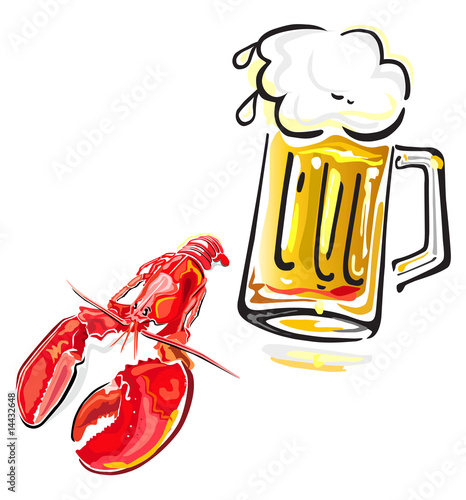 Crawfish and beer