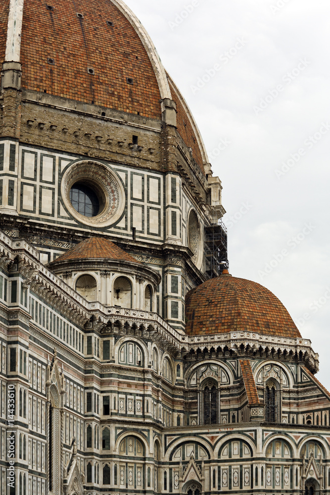 detail of florence cathedral