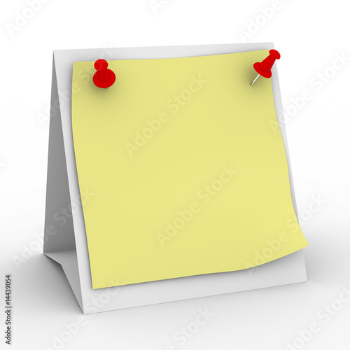 Notebook on white backgroun...