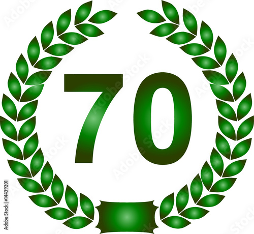 lorbeerkranz jubiläum 70 jahre