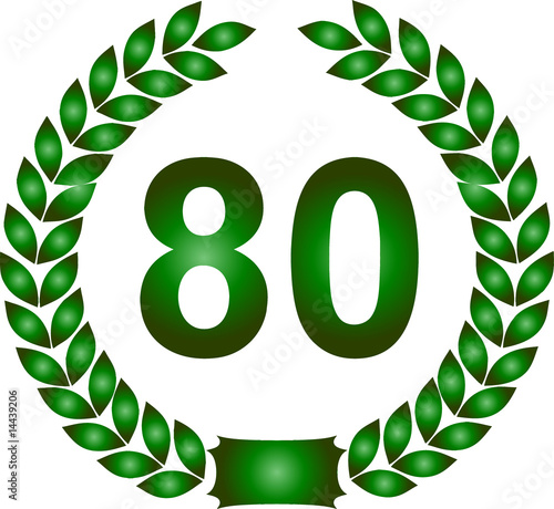 lorbeerkranz jubiläum 80 jahre