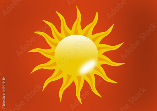 Sonne mit Hintergrund