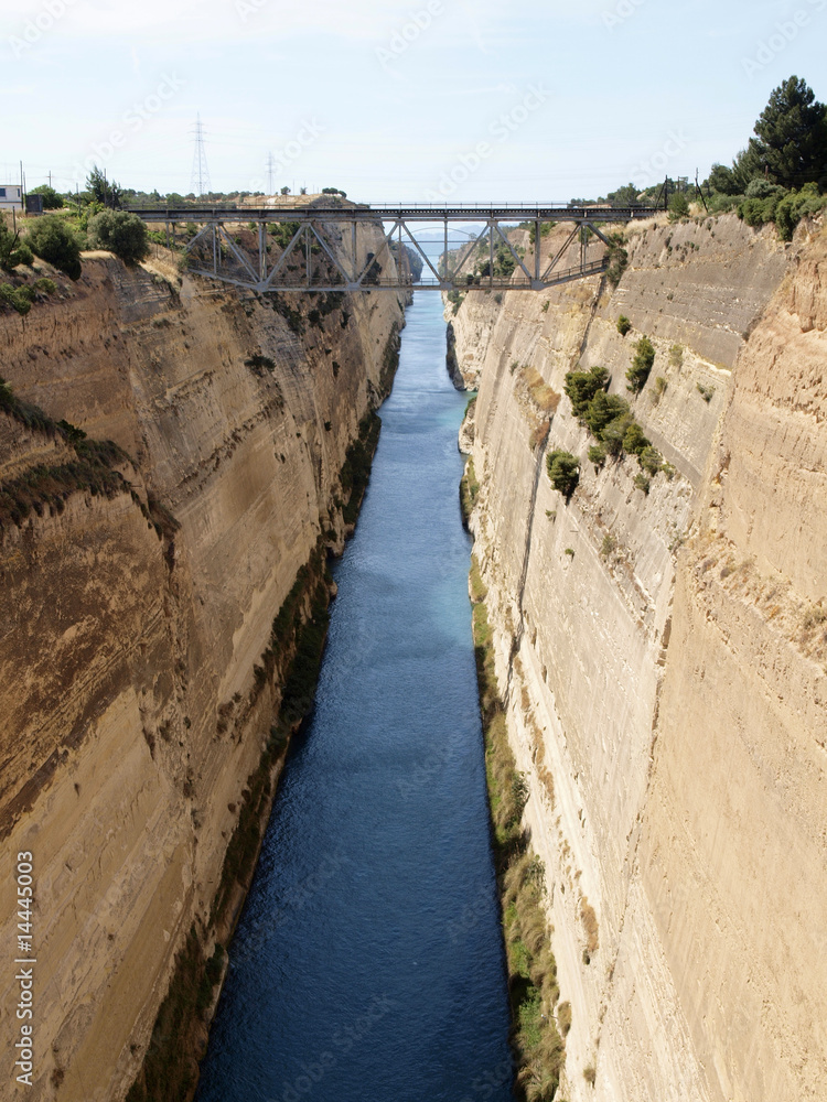 Fototapeta premium Kanal von Korinth #2