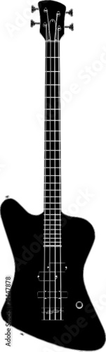 Electric Bass Giutar Vector 03