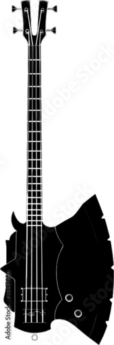 Electric Bass Giutar Vector 01