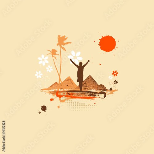 Summer vacations, desert