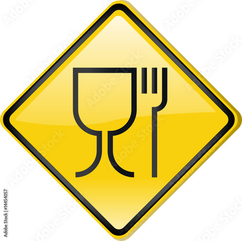 Road sign - Restaurant