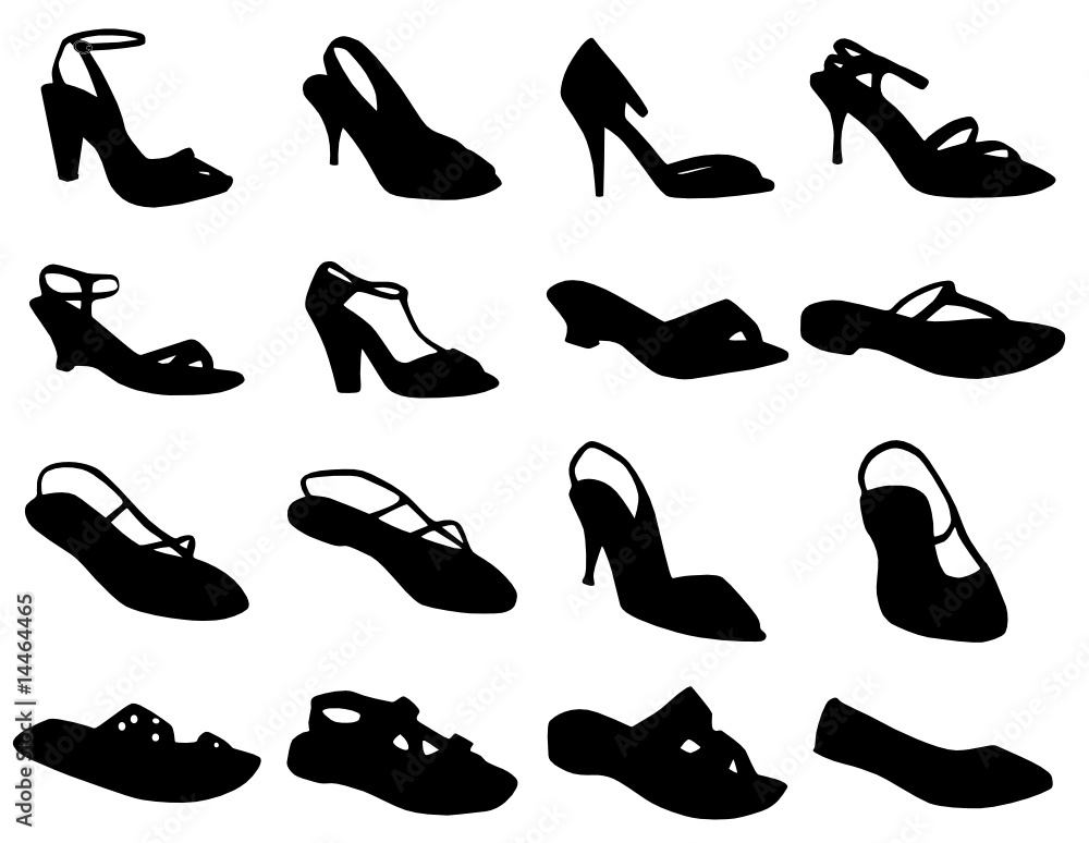 Illustration of shoes Illustration of shoes