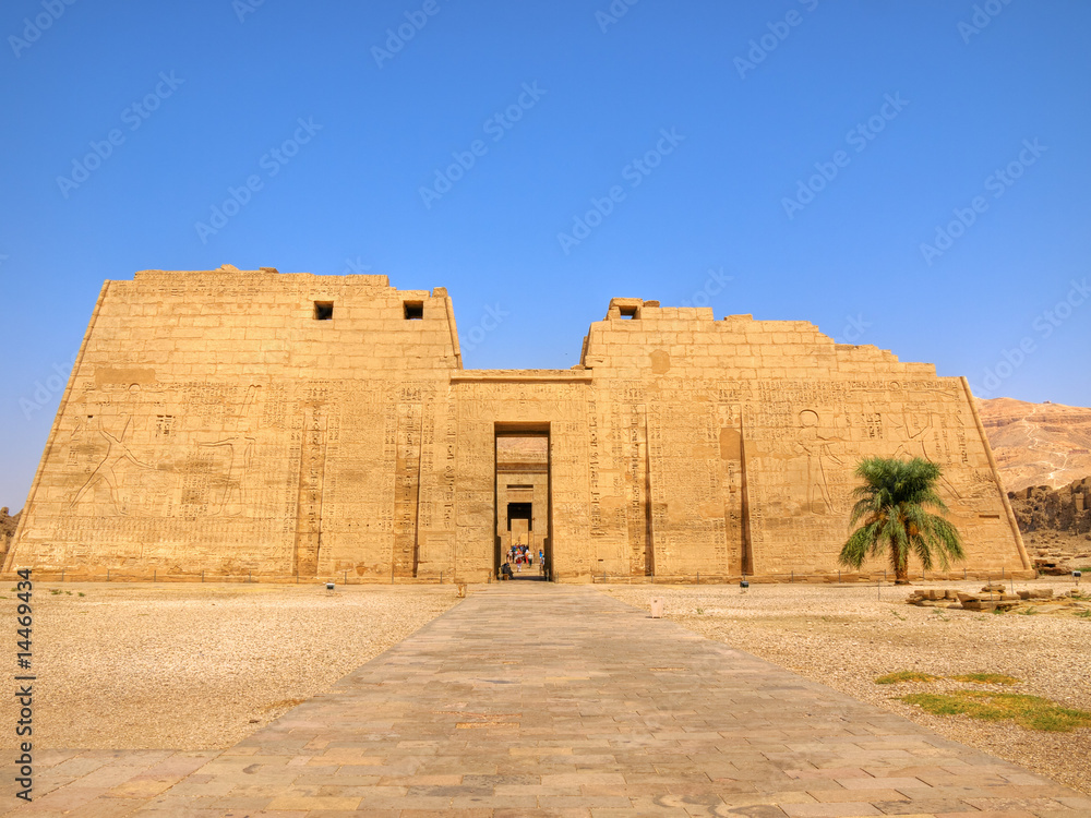 Medinet Habu temple, Egypt series
