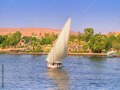 Images from Nile: Feluka sailing photo