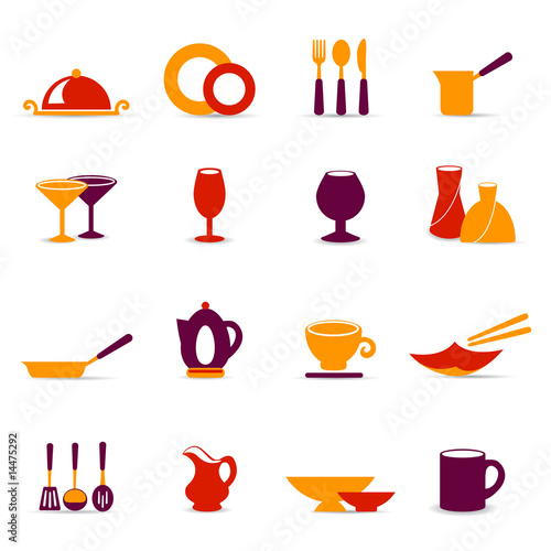 kitchen utensil icons