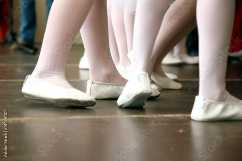 Ballet dancer feet
