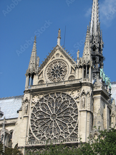 Notre Dame de Paris - detailed view