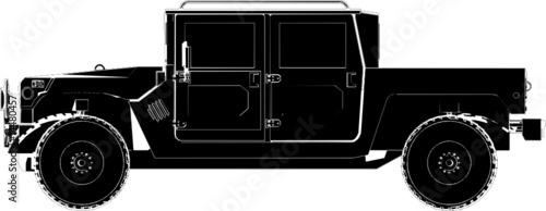 Jeep Offroad Car Vector 02