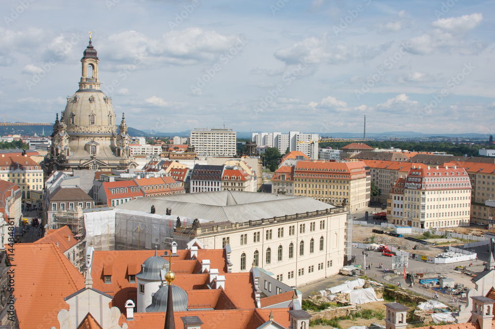 Frauenkirche Dresden Panorama