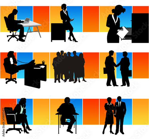 workers in the office