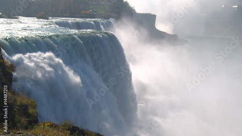 Niagara Falls - Pan Shot to Canada photo