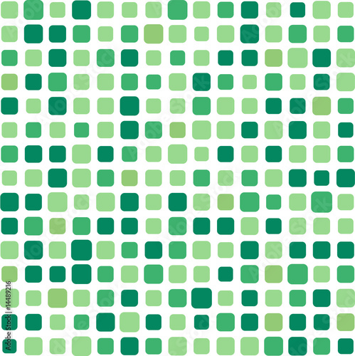 Green square vector mosaic background