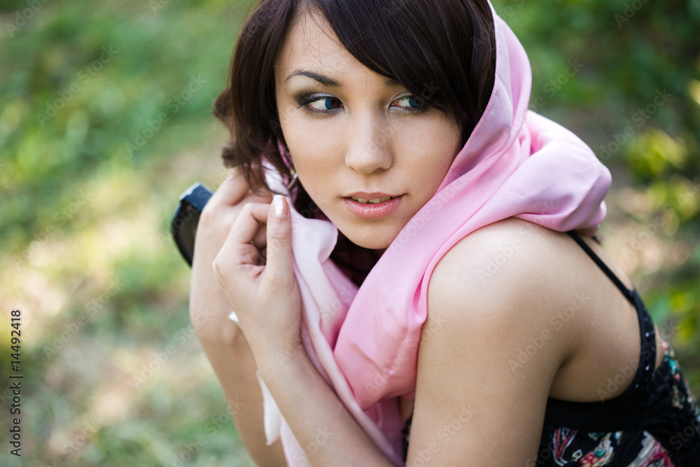 custom made wallpaper toronto digitalbeautiful girl in a forest