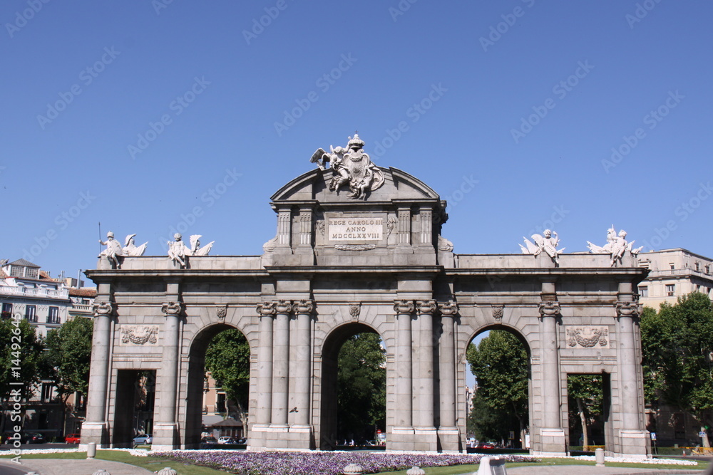 Obraz premium Puerta de Alcala, Madrid