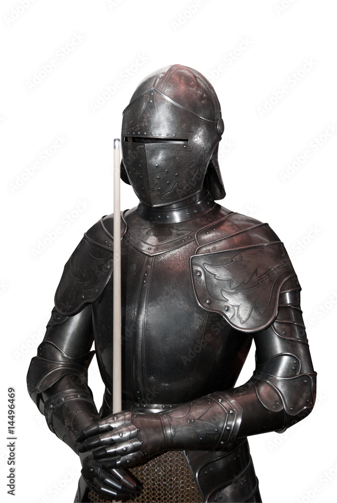 knight with billiard cue