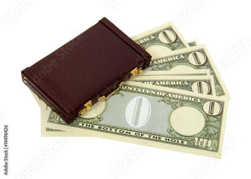 Business profits money zero value