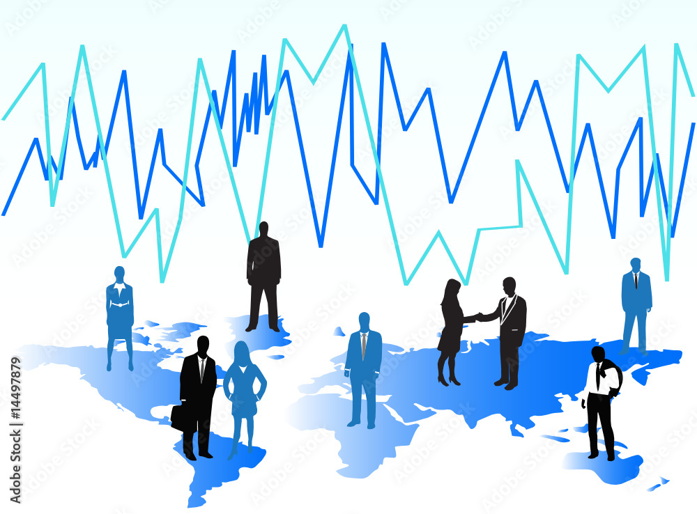 Illustration of business people Illustration of business people
